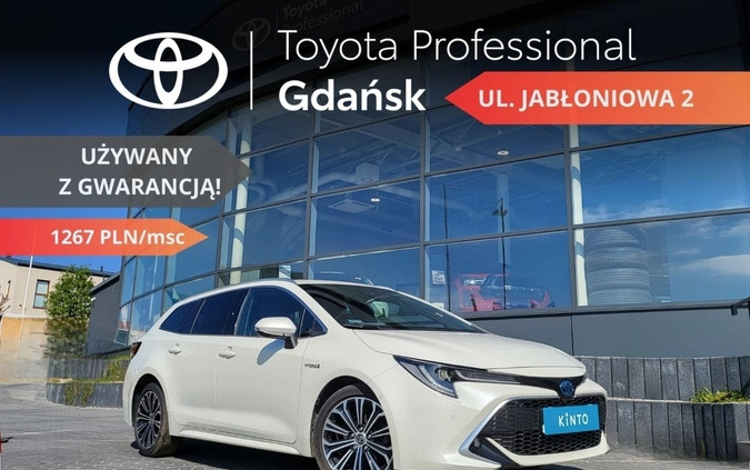 pomorskie Toyota Corolla cena 102900 przebieg: 100941, rok produkcji 2020 z Zelów